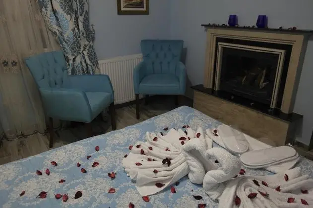 Şömineli Deluxe Oda, Bahçe Manzaralı