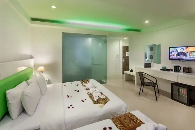 Deluxe Tek Büyük veya İki Ayrı Yataklı Oda, 1 Çift Kişilik veya 2 Tek Kişilik Yatak