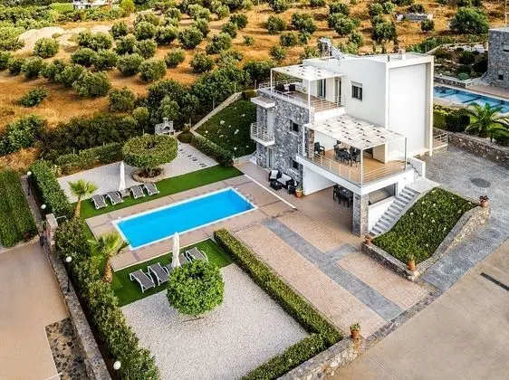 Villa, 4 Yatak Odası, Deniz Manzaralı (Mint)