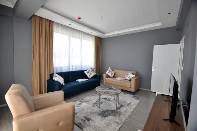 1+1 Oda, Bahçe Manzaralı, Balkonsuz