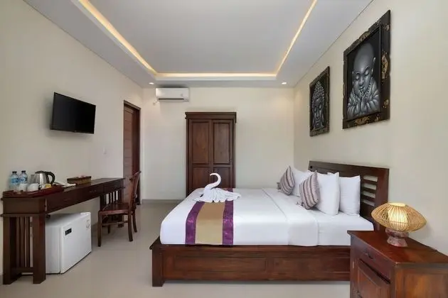 Deluxe Tek Büyük veya İki Ayrı Yataklı Oda, Bahçe Manzaralı