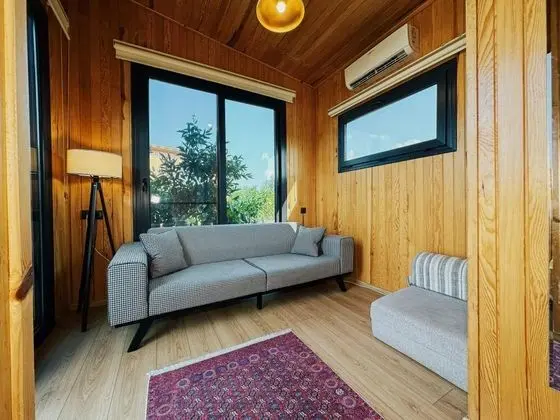 Bungalow, Bahçe Manzaralı, Balkonlu