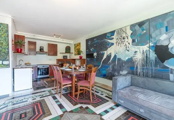 Family Apart Daire, Birden Çok Yatak, 2 Banyolu, Bahçeli (Art Apartment Judita Garden)