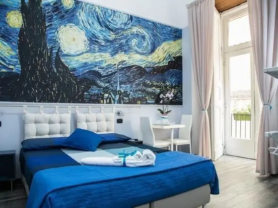 Classic Tek Büyük veya İki Ayrı Yataklı Oda, Balkon (Van Gogh)