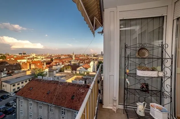 Apart Daire, Balkon, Şehir Manzaralı