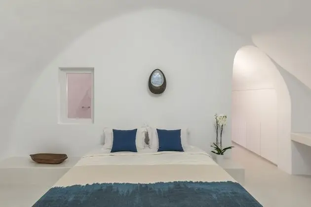 Luxury Villa, 2 Yatak Odası (Private Cave Pool, Volcano View)