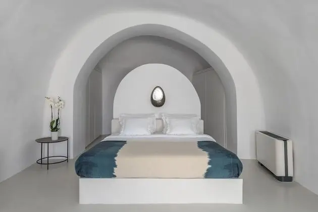 Luxury Villa, 2 Yatak Odası (Private Cave Pool, Volcano View)