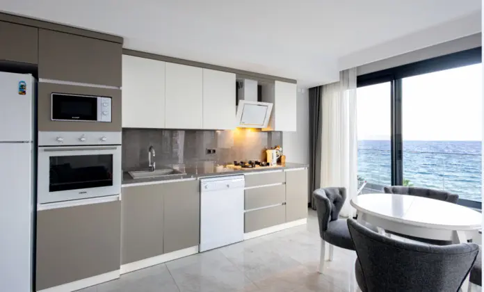 3+1 Suite, Deniz ve Dağ Manzaralı, Teraslı
