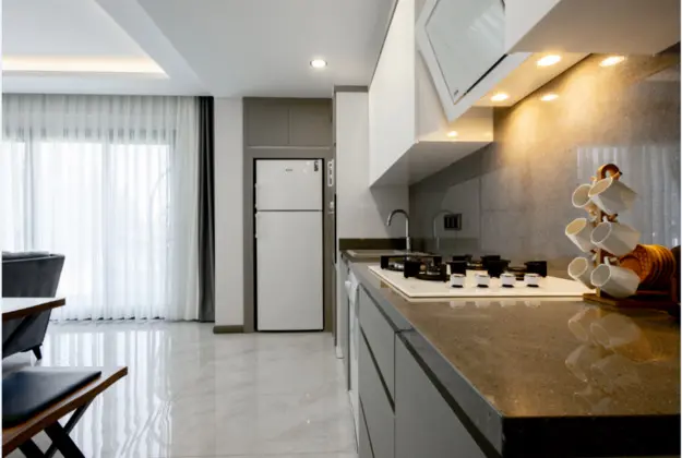 Suite, Deniz Manzaralı, Bahçe Katı