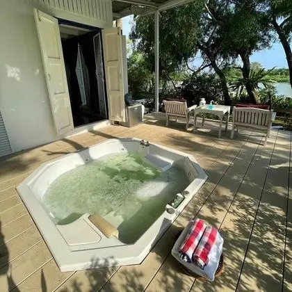 Private Jacuzzi Villa with River View