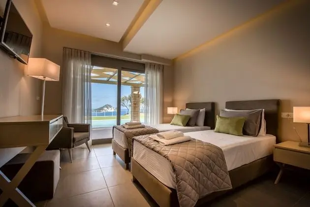 Deluxe Villa, 3 Yatak Odası, Kişiye Özel Havuzlu, Deniz Manzaralı