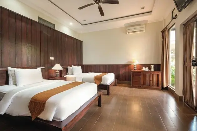 Deluxe Tek Büyük veya İki Ayrı Yataklı Oda, Bahçe Manzaralı