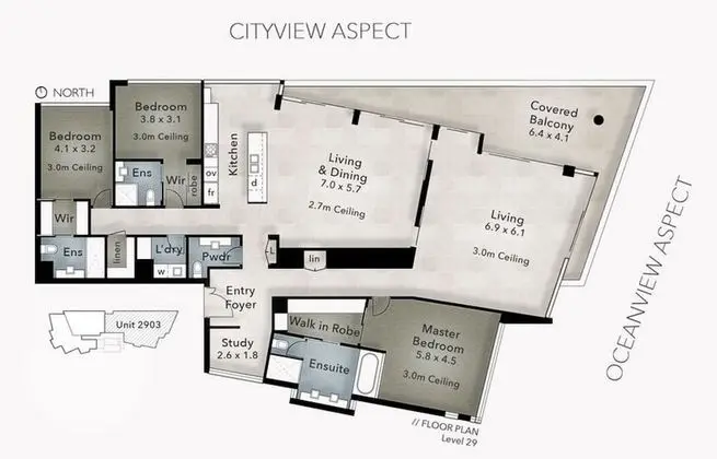 Çatı Katı Süiti (Penthouse), 3 Yatak Odası