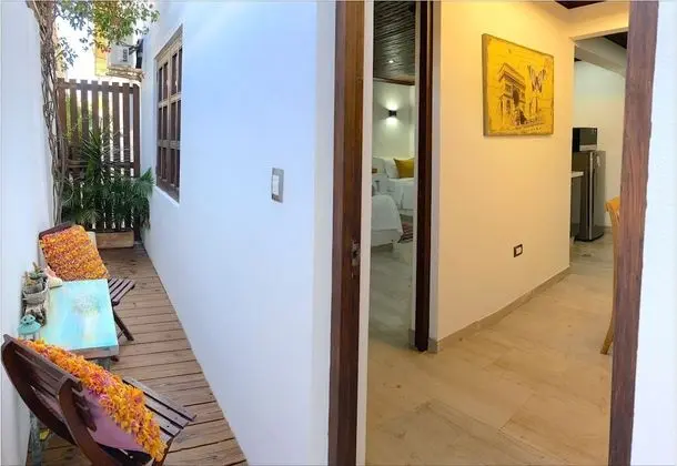 Deluxe Apart Daire, Özel Banyo, Avlu Manzaralı (APARTAMENTO 1)