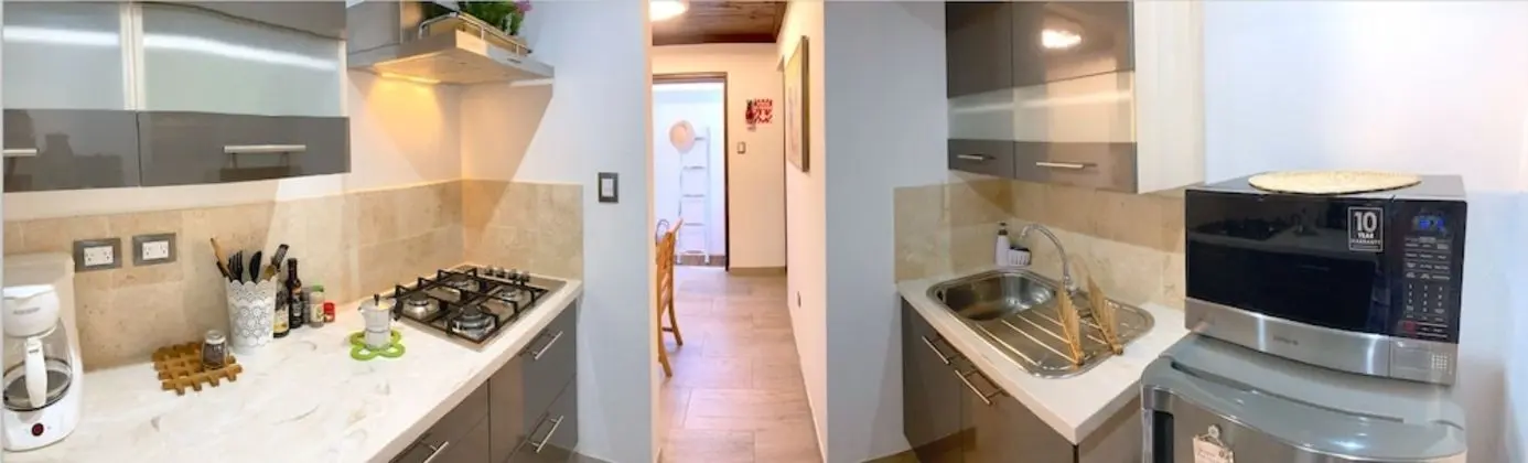Deluxe Apart Daire, Özel Banyo, Avlu Manzaralı (APARTAMENTO 1)