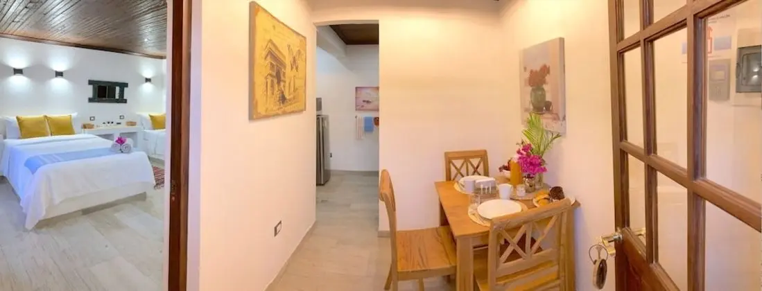 Deluxe Apart Daire, Özel Banyo, Avlu Manzaralı (APARTAMENTO 1)