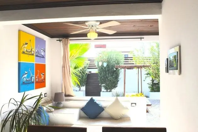 Deluxe Apart Daire, Özel Banyo, Bahçe Manzaralı (APARTAMENTO 3)