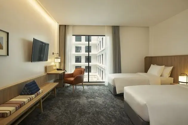 Oda, 2 Tek Kişilik Yatak (Roomy Twin Courtyard)