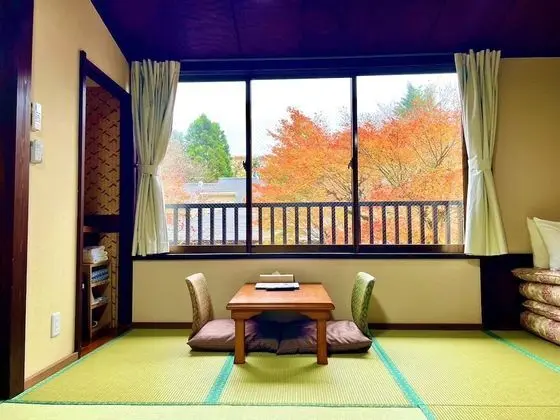 Traditional Oda, Sigara İçilmez, Bahçe Manzaralı (JapaneseStyle, with shower and toilet)