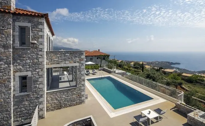 Villa, 2 Yatak Odası, Deniz Manzaralı