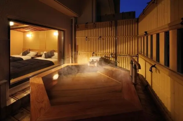 Deluxe Oda, Sigara İçilmez, Özel Banyo (Hachibankan, with Open-air bath)