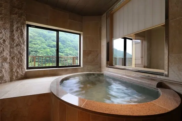 İki Ayrı Yataklı Oda, Sigara İçilmez (Japanese Western, w/Hot Spring Bath)