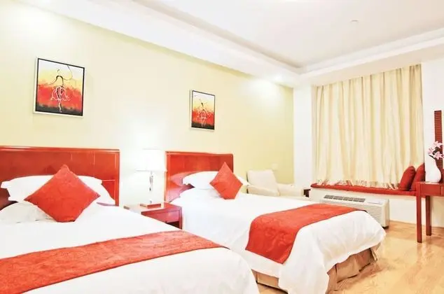 Deluxe Tek Büyük Yataklı Oda, 2 Çift Kişilik Yatak