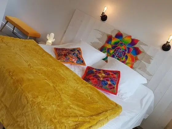 Premium Tek Büyük veya İki Ayrı Yataklı Oda, Özel Banyo, Bahçe Manzaralı (Handicap - Guanajuaoto)