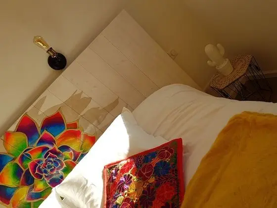 Premium Tek Büyük veya İki Ayrı Yataklı Oda, Özel Banyo, Bahçe Manzaralı (Handicap - Guanajuaoto)