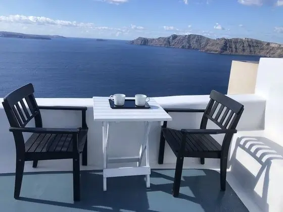 Traditional Apart Daire, Jakuzi (Caldera View)