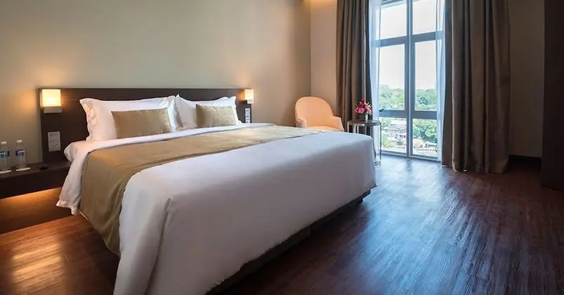 Deluxe Oda, 1 En Büyük (King) Boy Yatak, Şehir Manzaralı