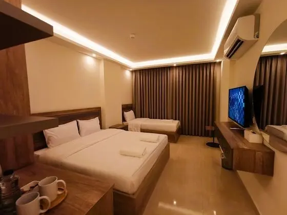 Deluxe Oda, Birden Çok Yatak, Şehir Manzaralı