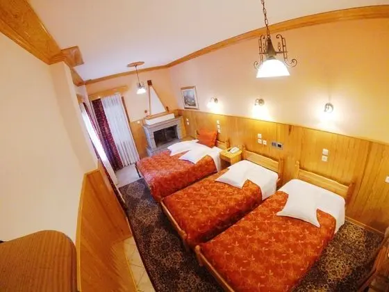 Üç Kişilik Oda, Şömine, Dağ Manzaralı (spa tub)