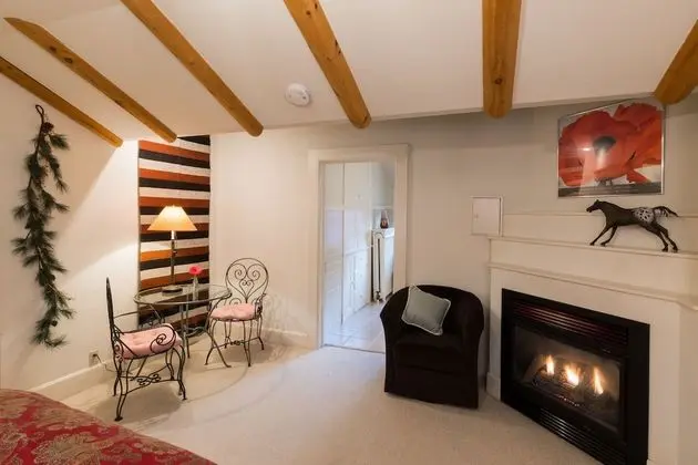 Luxury Tek Büyük Yataklı Oda, 1 Büyük (Queen) Boy Yatak, Şömine, Bahçe Manzaralı (Laredo)