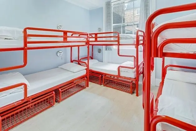 Bed in 6-bed mixed dormitory room