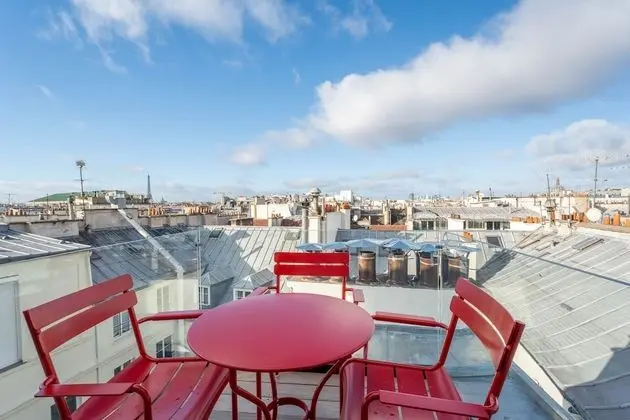 Chambre Privilege Terrasse Tour Eiffel