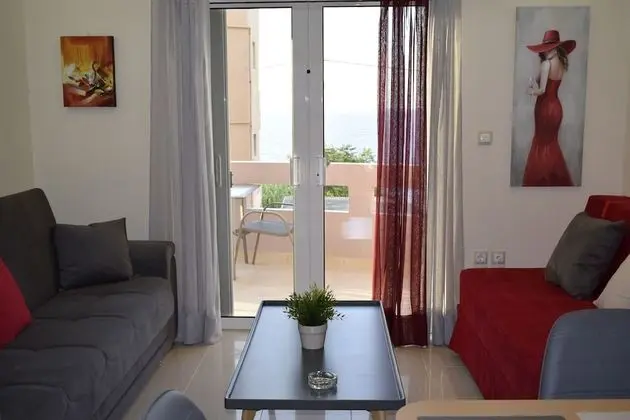 Deluxe Apart Daire, Balkon, Deniz Manzaralı (1st floor)