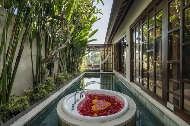 Royal Villa, 1 Yatak Odası, Sıcak Su Havuzu (Rice Field View Private Pool)