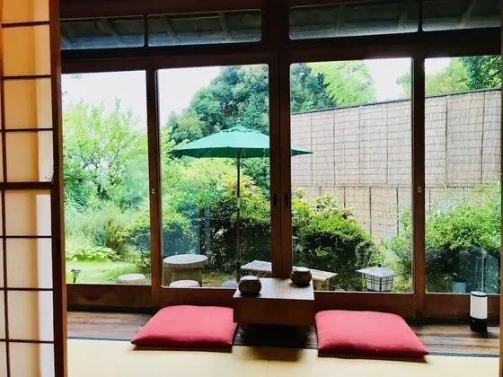 Traditional Oda, Bahçe Manzaralı, Bahçeli (Japanese Style, For 6 Guests, Rin)