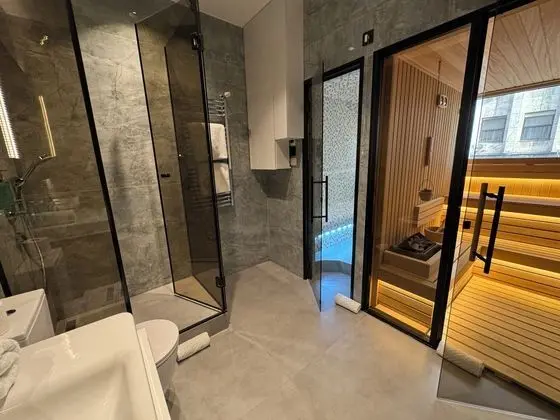 Superior Apart Daire, 1 Yatak Odası, Sauna