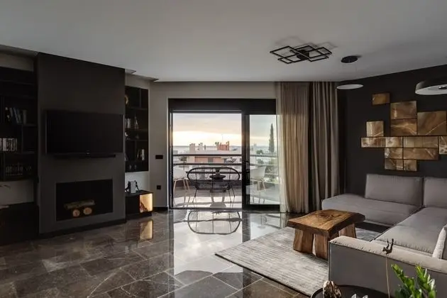 Deluxe Apart Daire, 2 Yatak Odası, Deniz Manzaralı