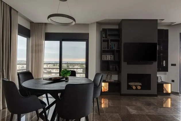 Deluxe Apart Daire, 2 Yatak Odası, Deniz Manzaralı