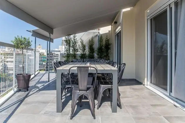 Luxury Çatı Katı Süiti (Penthouse), 4 Yatak Odası, Sıcak Su Havuzu, Şehir Manzaralı