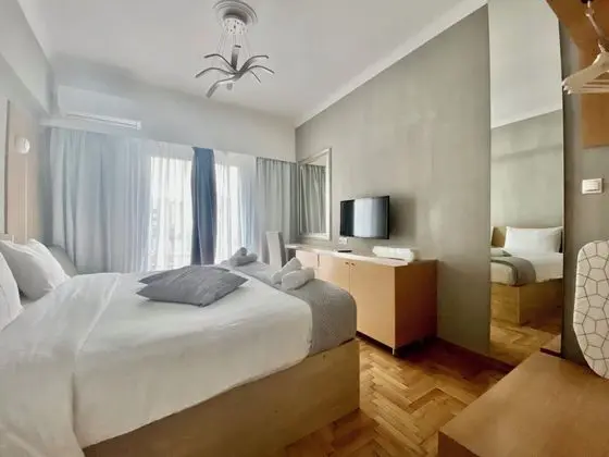 Deluxe Apart Daire, 2 Yatak Odası, Sigara İçilmez, Şehir Manzaralı