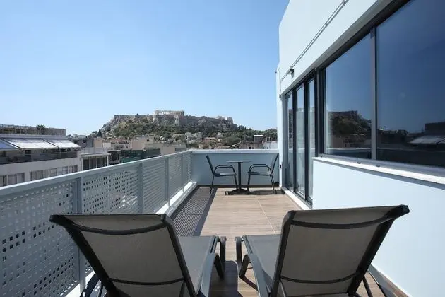 Deluxe Oda, Balkon (Acropolis view)
