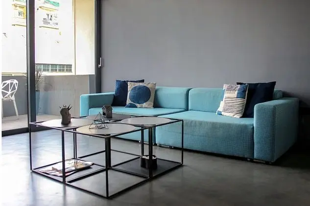 Design Çatı Katı (Loft), Havuz Kullanımı (Blue)