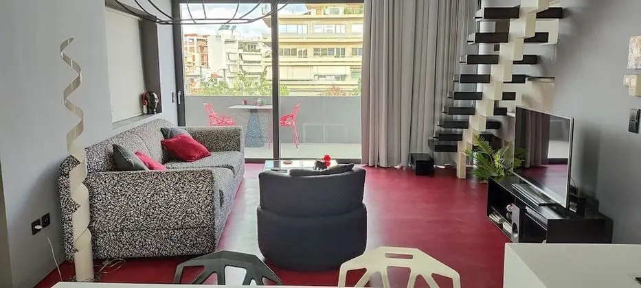 Design Çatı Katı (Loft), Havuz Kullanımı (Red)