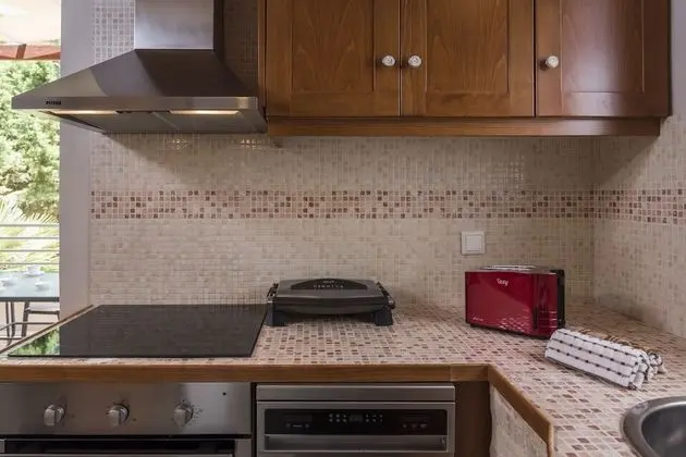 Villa, 2 Yatak Odası, Kişiye Özel Havuzlu, Deniz Manzaralı (Kissos)