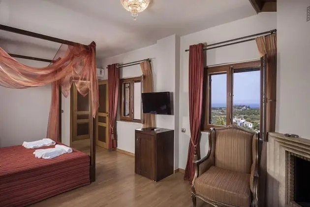 Villa, 2 Yatak Odası, Kişiye Özel Havuzlu, Deniz Manzaralı (Rogdia)