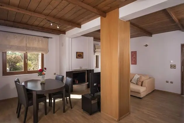 Villa, 2 Yatak Odası, Kişiye Özel Havuzlu, Deniz Manzaralı (Rogdia)